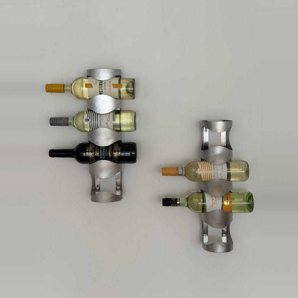 Aluminium Weinhalter (2er-Set)